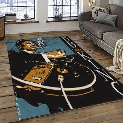 B.B. King Guitarist Song Writer Music Rectangle Area Rug Carpet For Living Room Home Room Decor BBK6