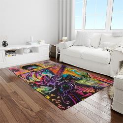 b b king guitarist song writer music rectangle area rug carpet for living room home room decor light room bbk18