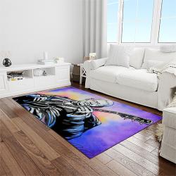 b b king guitarist song writer music rectangle area rug carpet for living room home room decor light room bbk21