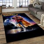 back to the future movie carpet rectangle area rug for living room home room decor gift for friends and family dark room bttf24
