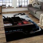 back to the future movie carpet rectangle area rug for living room home room decor gift for friends and family dark room bttf25