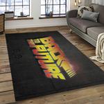 back to the future movie carpet rectangle area rug for living room home room decor gift for friends and family dark room bttf4