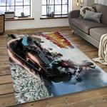 back to the future movie carpet rectangle area rug for living room home room decor gift for friends and family dark room bttf6