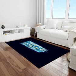 back to the future movie carpet rectangle area rug for living room home room decor gift for friends and family light room bttf2