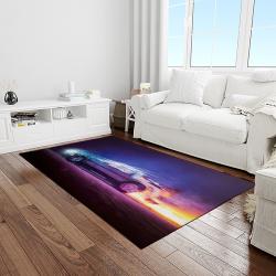 back to the future movie carpet rectangle area rug for living room home room decor gift for friends and family light room bttf20