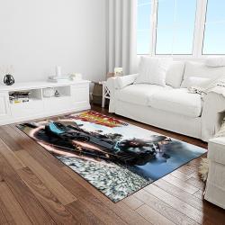 back to the future movie carpet rectangle area rug for living room home room decor gift for friends and family light room bttf6