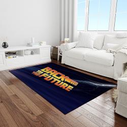 back to the future movie carpet rectangle area rug for living room home room decor gift for friends and family light room bttf9