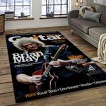 brian may musician song writer rectangle area rug carpet for living room home room decor gift for friends dark room brm14