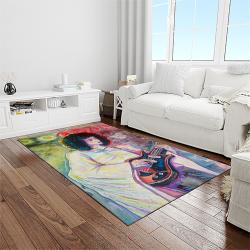 brian may musician song writer rectangle area rug carpet for living room home room decor gift for friends light room brm16