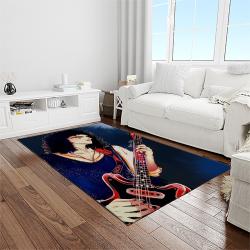 brian may musician song writer rectangle area rug carpet for living room home room decor gift for friends light room brm22