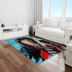 brian may musician song writer rectangle area rug carpet for living room home room decor gift for friends light room brm23