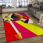 carlos santana guitarist rectangle area rug carpet for living room home room decor gift for friends dark room clsn10