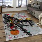 carlos santana guitarist rectangle area rug carpet for living room home room decor gift for friends dark room clsn21