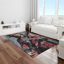 carlos santana guitarist rectangle area rug carpet for living room home room decor gift for friends light room clsn1