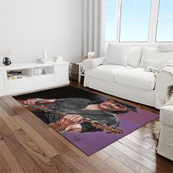 carlos santana guitarist rectangle area rug carpet for living room home room decor gift for friends light room clsn17
