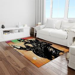 carlos santana guitarist rectangle area rug carpet for living room home room decor gift for friends light room clsn8