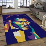 chuck berry guitarist song writer rectangle area rug carpet for living room home room decor gift for friends dark room cbr1