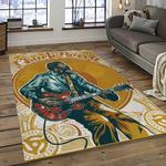 chuck berry guitarist song writer rectangle area rug carpet for living room home room decor gift for friends dark room cbr12