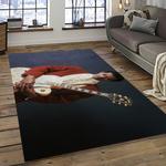 chuck berry guitarist song writer rectangle area rug carpet for living room home room decor gift for friends dark room cbr23