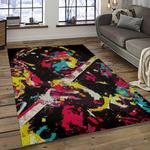 chuck berry guitarist song writer rectangle area rug carpet for living room home room decor gift for friends dark room cbr9