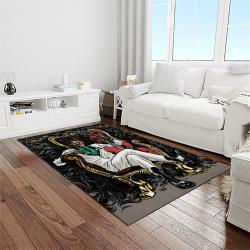 chuck berry guitarist song writer rectangle area rug carpet for living room home room decor gift for friends light room cbr13