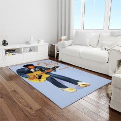 chuck berry guitarist song writer rectangle area rug carpet for living room home room decor gift for friends light room cbr18
