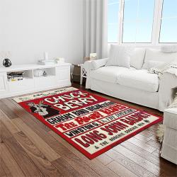 chuck berry guitarist song writer rectangle area rug carpet for living room home room decor gift for friends light room cbr2