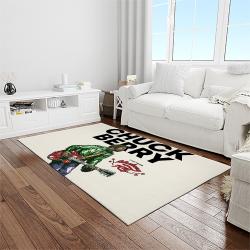chuck berry guitarist song writer rectangle area rug carpet for living room home room decor gift for friends light room cbr22