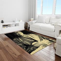 chuck berry guitarist song writer rectangle area rug carpet for living room home room decor gift for friends light room cbr24
