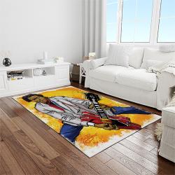 chuck berry guitarist song writer rectangle area rug carpet for living room home room decor gift for friends light room cbr8