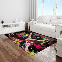 chuck berry guitarist song writer rectangle area rug carpet for living room home room decor gift for friends light room cbr9