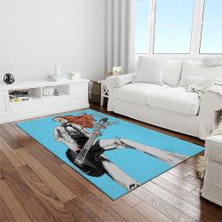 cliff burton bassist rectangle area rug for living room home room decor gift for friends and family light room cbt9