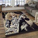 dave mustaine guitarist rectangle area rug for living room home room decor gift for friends and family dark room dvm1