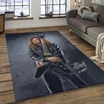 dave mustaine guitarist rectangle area rug for living room home room decor gift for friends and family dark room dvm8