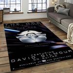 david gilmour singer rectangle area rug for living room home room decor gift for friends and family dark room dvg1