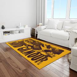 david gilmour singer rectangle area rug for living room home room decor gift for friends and family light room dvg5