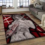 eddie van halen singer rectangle area rug for living room home room decor gift for friends and family dark room evh13