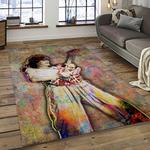 eddie van halen singer rectangle area rug for living room home room decor gift for friends and family dark room evh21