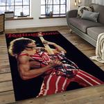 eddie van halen singer rectangle area rug for living room home room decor gift for friends and family dark room evh27