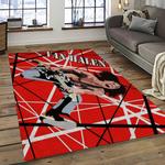 eddie van halen singer rectangle area rug for living room home room decor gift for friends and family dark room evh29