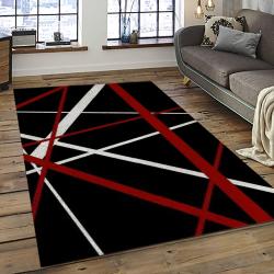 Eddie Van Halen Singer Rectangle Area Rug For Living Room Home Room Decor Gift For Friends And Family EVH30