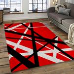 eddie van halen singer rectangle area rug for living room home room decor gift for friends and family dark room evh40