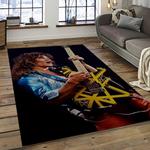 eddie van halen singer rectangle area rug for living room home room decor gift for friends and family dark room evh44