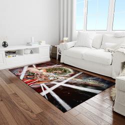 eddie van halen singer rectangle area rug for living room home room decor gift for friends and family light room evh15