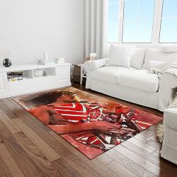eddie van halen singer rectangle area rug for living room home room decor gift for friends and family light room evh18