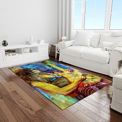eddie van halen singer rectangle area rug for living room home room decor gift for friends and family light room evh19