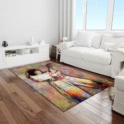 eddie van halen singer rectangle area rug for living room home room decor gift for friends and family light room evh21