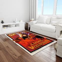 eddie van halen singer rectangle area rug for living room home room decor gift for friends and family light room evh22