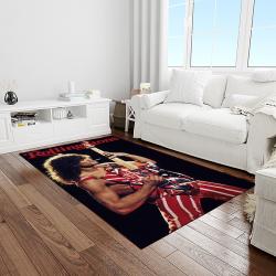 eddie van halen singer rectangle area rug for living room home room decor gift for friends and family light room evh27