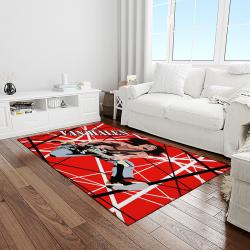 eddie van halen singer rectangle area rug for living room home room decor gift for friends and family light room evh29
